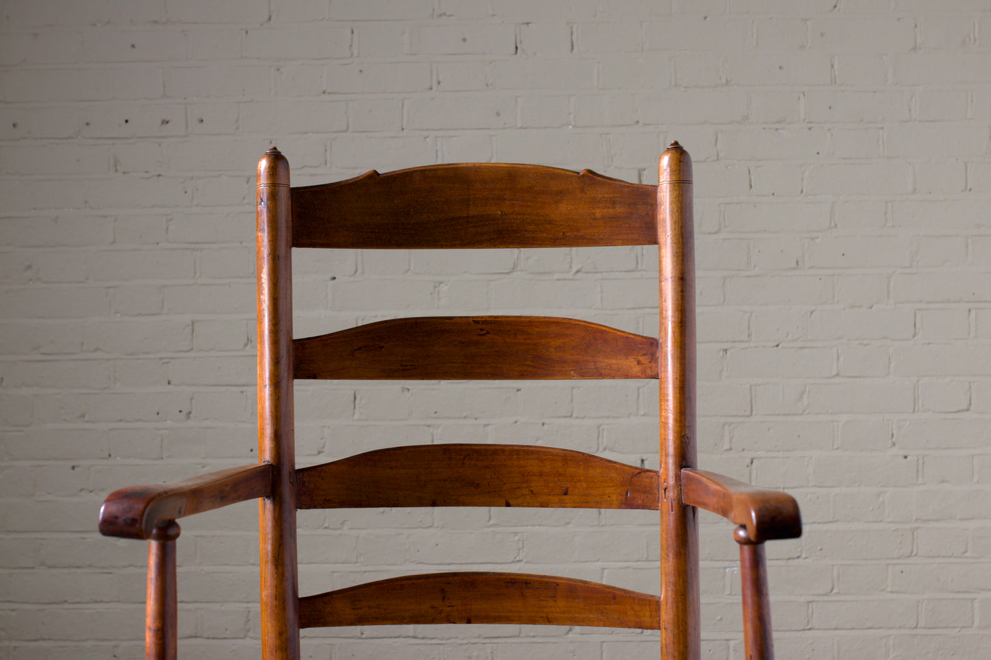 19th Century Ladder back French Armchair