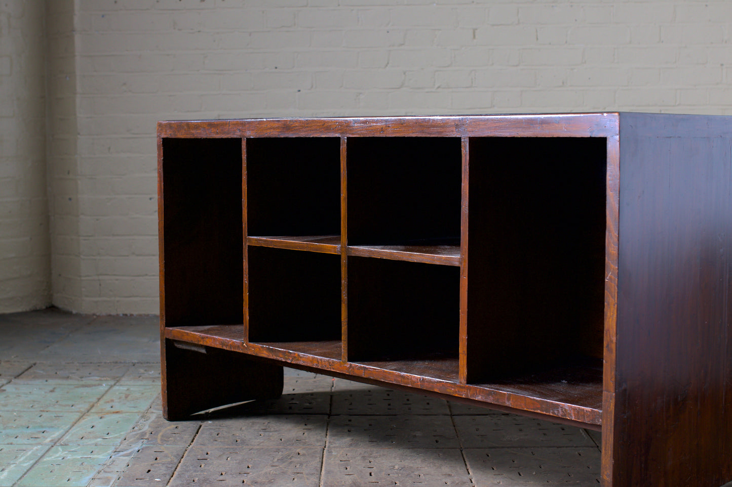 Pierre Jeanneret pigeon hole desk, c. 1955.