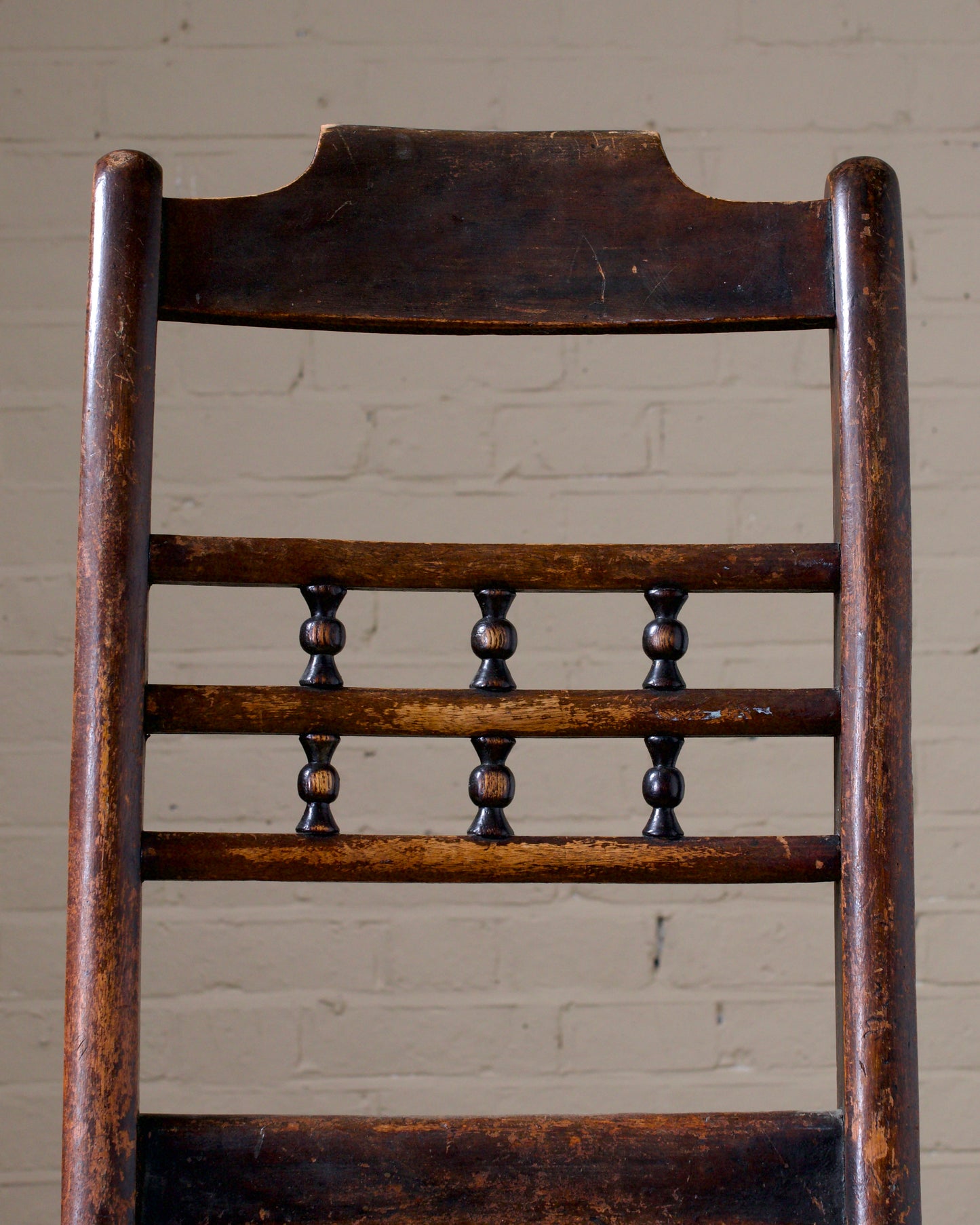 Ash Spindle-back Carver Chair Early 20th Century
