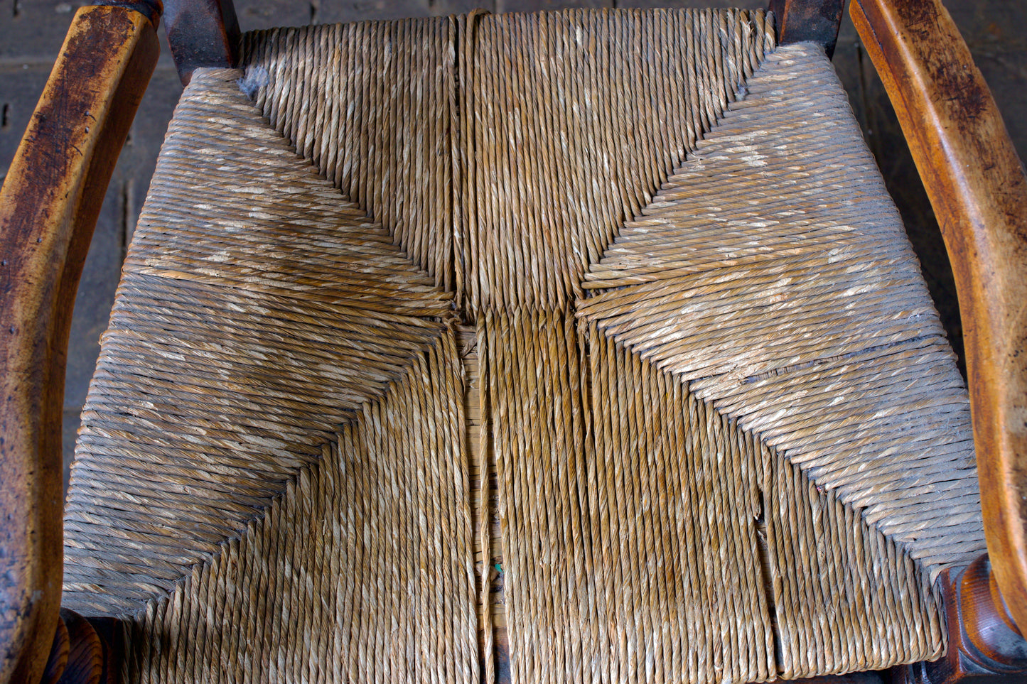 Ash Spindle-back Carver Chair Early 20th Century