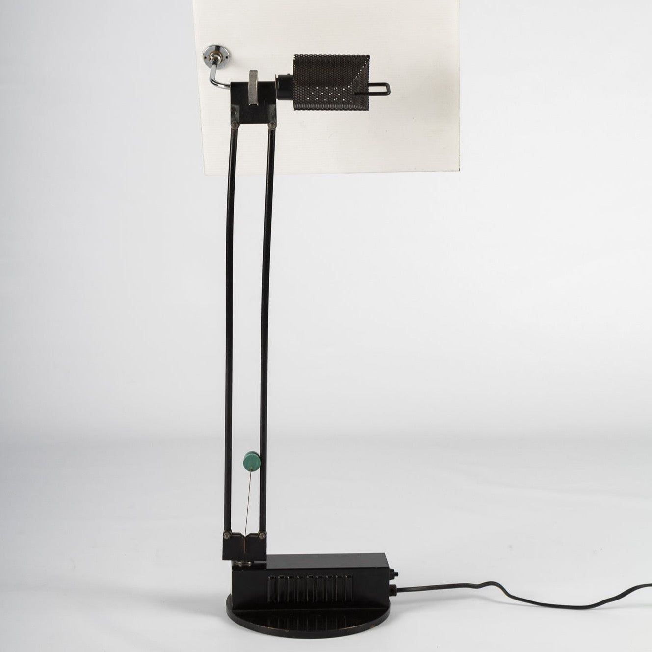 Articulated table lamp with Corex panels by S. Retof